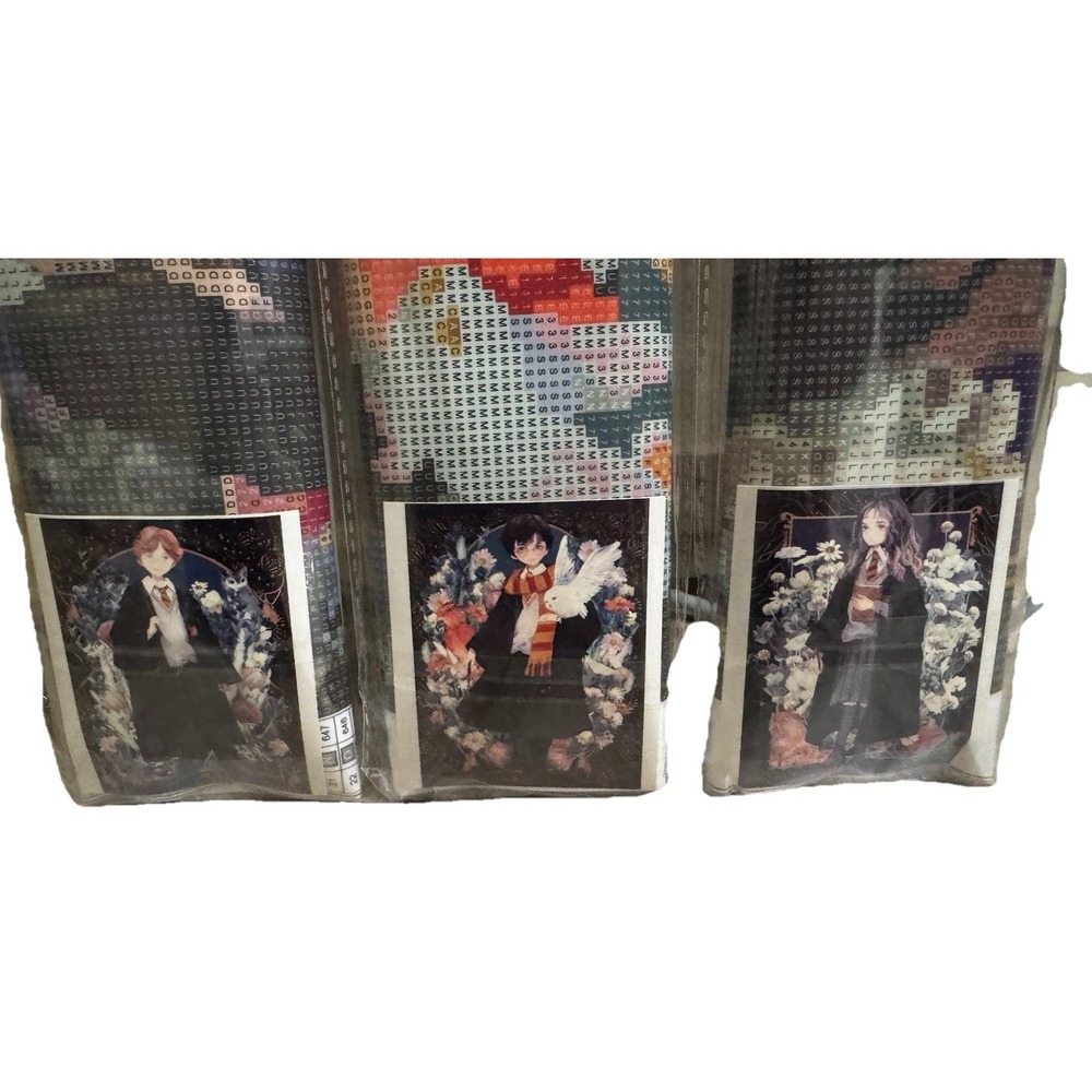 Harry Potter Set Of Three Diamond Painting, All Different Complete Set‎